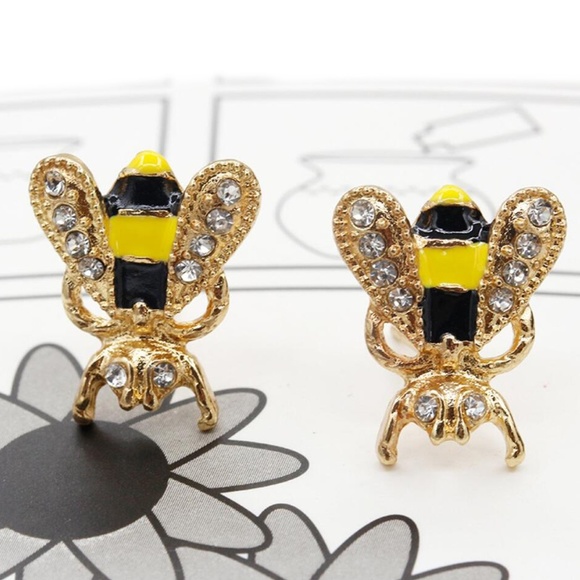 Jewelry - BUMBLE BEE EARRINGS